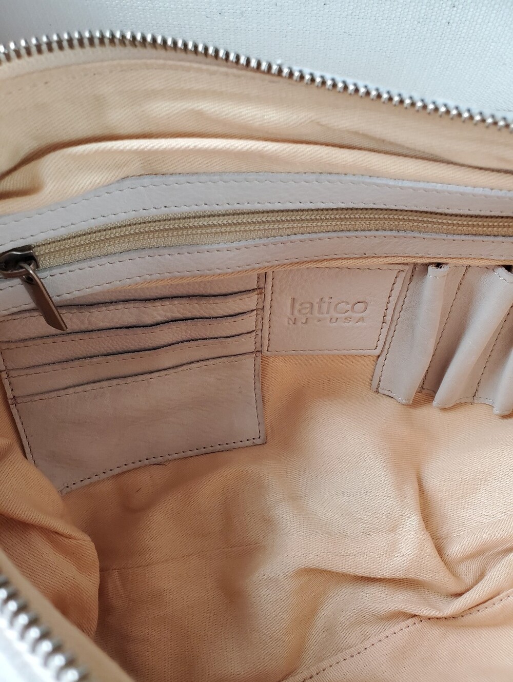 Latico Callie Leather Sling Bag In Oat - Picture 9 of 16
